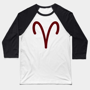 Aries Sign Baseball T-Shirt